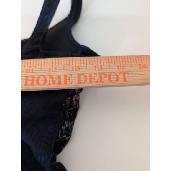 Miraclesuit Tramonto Belle It's A Wrap Swimsuit Womens Size 10 Blue One Piece - Picture 10 of 11